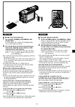 Preview for 71 page of Panasonic NV-DS990EG Operating Instructions Manual