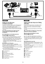 Preview for 74 page of Panasonic NV-DS990EG Operating Instructions Manual