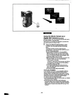 Preview for 20 page of Panasonic NV-EX1EN Operating Instructions Manual