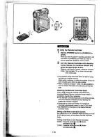 Preview for 55 page of Panasonic NV-EX1EN Operating Instructions Manual