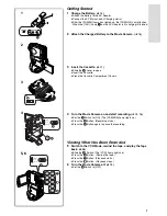 Предварительный просмотр 5 страницы Panasonic NV-EX21EG Operating Instructions Manual