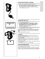 Предварительный просмотр 17 страницы Panasonic NV-EX21EG Operating Instructions Manual