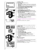 Предварительный просмотр 40 страницы Panasonic NV-EX21EG Operating Instructions Manual