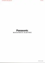 Предварительный просмотр 72 страницы Panasonic NV-F55EG Service Manual