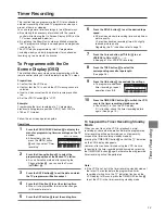 Preview for 13 page of Panasonic NV-FJ604 Series Operating Instructions Manual