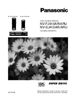 Panasonic NV-FJ610AR Operating Instructions Manual предпросмотр