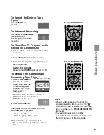 Предварительный просмотр 29 страницы Panasonic NV-FJ610AR Operating Instructions Manual