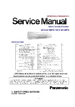 Preview for 1 page of Panasonic NV-FJ6140PN Service Manual