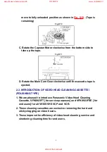 Предварительный просмотр 9 страницы Panasonic NV-FJ630B Service Manual