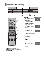 Предварительный просмотр 24 страницы Panasonic NV-FJ630PMP Operating Instructions Manual