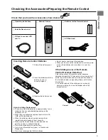 Предварительный просмотр 5 страницы Panasonic NV-FJ710 Series Operating Instructions Manual