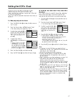 Предварительный просмотр 47 страницы Panasonic NV-FJ710 Series Operating Instructions Manual