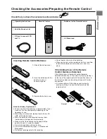 Preview for 5 page of Panasonic NV-FJ760 Series Operating Instructions Manual