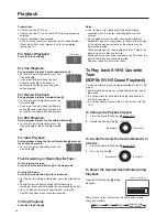 Preview for 16 page of Panasonic NV-FJ760 Series Operating Instructions Manual