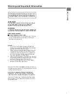 Предварительный просмотр 7 страницы Panasonic NV-FJ762EE Operating Instructions Manual