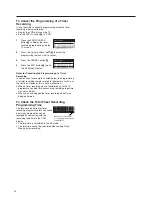 Предварительный просмотр 24 страницы Panasonic NV-FJ762EE Operating Instructions Manual