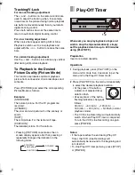 Предварительный просмотр 8 страницы Panasonic NV-FJ80AM Operating Instructions Manual