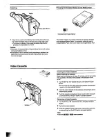 Предварительный просмотр 7 страницы Panasonic NV-G101 Operating Instructions Manual