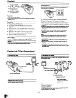 Предварительный просмотр 13 страницы Panasonic NV-G101 Operating Instructions Manual