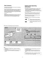 Предварительный просмотр 2 страницы Panasonic NV-G101B Operating Instructions Manual