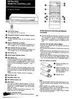 Preview for 25 page of Panasonic NV-G15EM Operating Instructions Manual