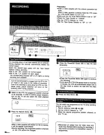 Preview for 16 page of Panasonic NV-G25 Series Operating Instructions Manual