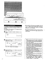 Preview for 18 page of Panasonic NV-G25 Series Operating Instructions Manual