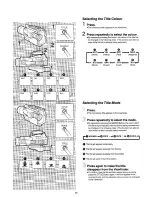 Предварительный просмотр 30 страницы Panasonic NV-G303B Operating Instructions Manual