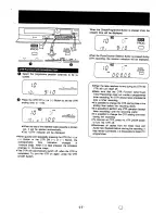 Preview for 17 page of Panasonic NV-G40 Series Operating Instructions Manual