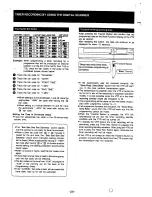 Preview for 20 page of Panasonic NV-G40 Series Operating Instructions Manual