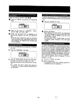 Preview for 21 page of Panasonic NV-G40 Series Operating Instructions Manual