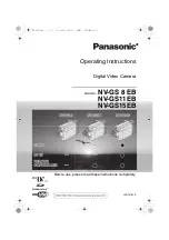 Предварительный просмотр 1 страницы Panasonic NV-GS 8 EB Operating Instructions Manual