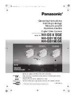 Panasonic NV-GS 8 EGE Operating Instructions Manual предпросмотр