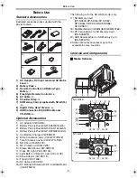 Предварительный просмотр 5 страницы Panasonic NV-GS 8 Operating Instructions Manual