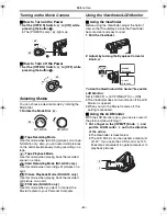 Предварительный просмотр 13 страницы Panasonic NV-GS 8 Operating Instructions Manual