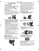 Предварительный просмотр 19 страницы Panasonic NV-GS 8 Operating Instructions Manual