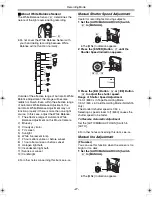 Предварительный просмотр 27 страницы Panasonic NV-GS 8 Operating Instructions Manual