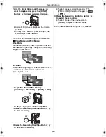 Предварительный просмотр 30 страницы Panasonic NV-GS 8 Operating Instructions Manual