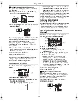 Предварительный просмотр 32 страницы Panasonic NV-GS 8 Operating Instructions Manual