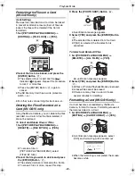 Предварительный просмотр 38 страницы Panasonic NV-GS 8 Operating Instructions Manual