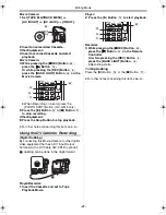 Предварительный просмотр 42 страницы Panasonic NV-GS 8 Operating Instructions Manual