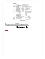 Предварительный просмотр 2 страницы Panasonic NV-GS10B Service Manual