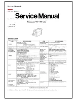 Предварительный просмотр 21 страницы Panasonic NV-GS10B Service Manual