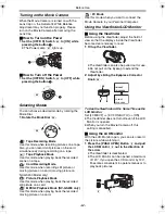 Предварительный просмотр 14 страницы Panasonic NV-GS120 Operating Instructions Manual