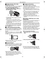 Предварительный просмотр 22 страницы Panasonic NV-GS120 Operating Instructions Manual