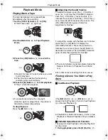 Предварительный просмотр 36 страницы Panasonic NV-GS120 Operating Instructions Manual