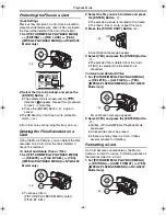 Предварительный просмотр 43 страницы Panasonic NV-GS120 Operating Instructions Manual