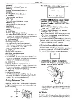 Preview for 17 page of Panasonic NV-GS120GN Operating Instructions Manual