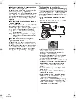 Предварительный просмотр 44 страницы Panasonic NV-GS140EB Operating Instructions Manual