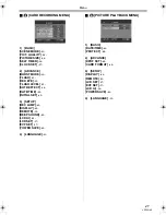 Предварительный просмотр 47 страницы Panasonic NV-GS140EB Operating Instructions Manual